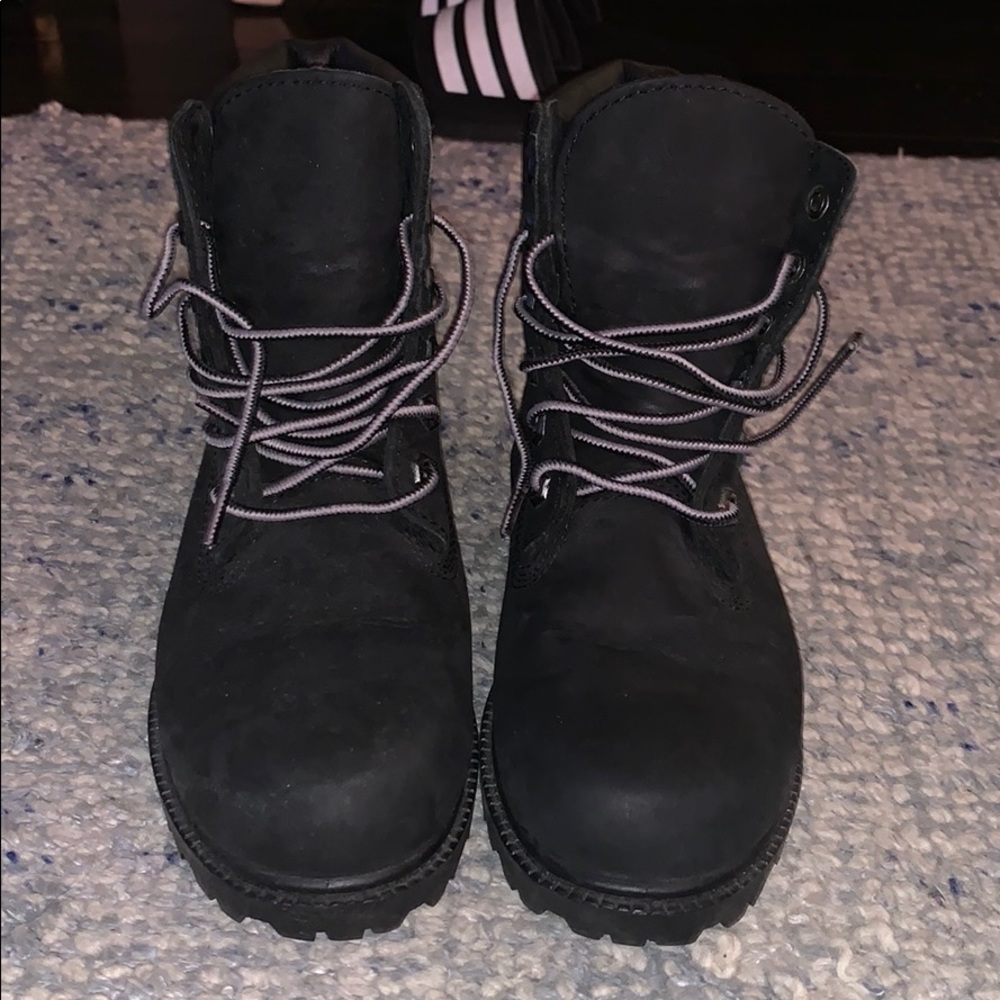 Black Timbs size 6 brand new